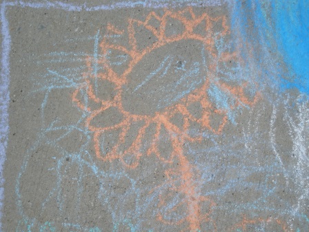 Karis's chalk art